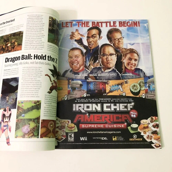 Nintendo Power November 2008 Issue 234 Grand Theft Auto Naruto Poster - Picture 11 of 16